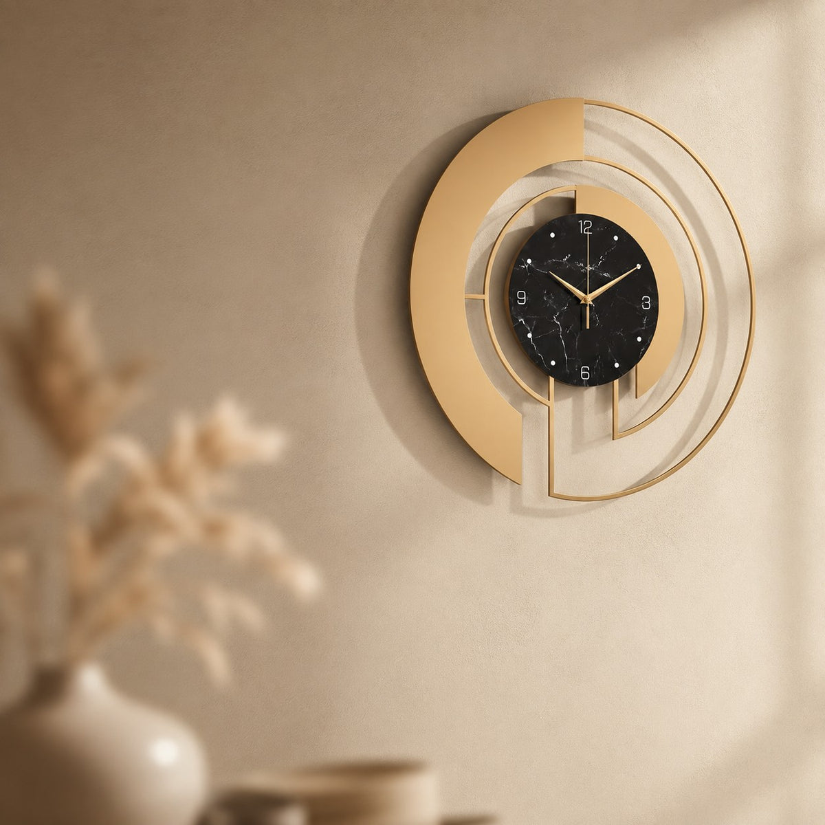 Horloge Murale Design Luxe