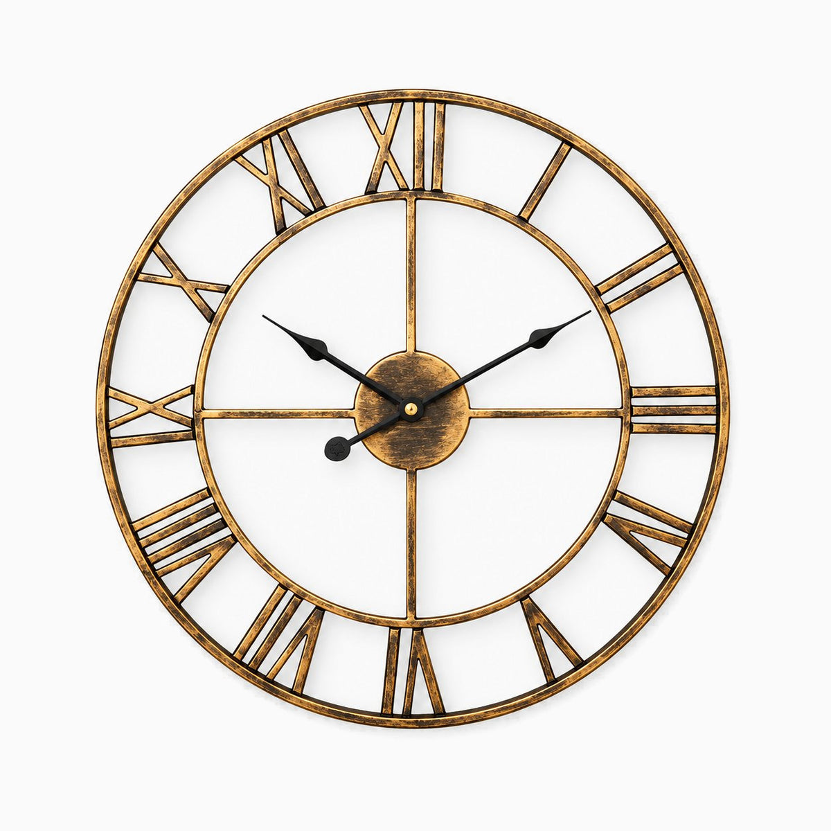 Grande Horloge Murale Vintage 3D 1