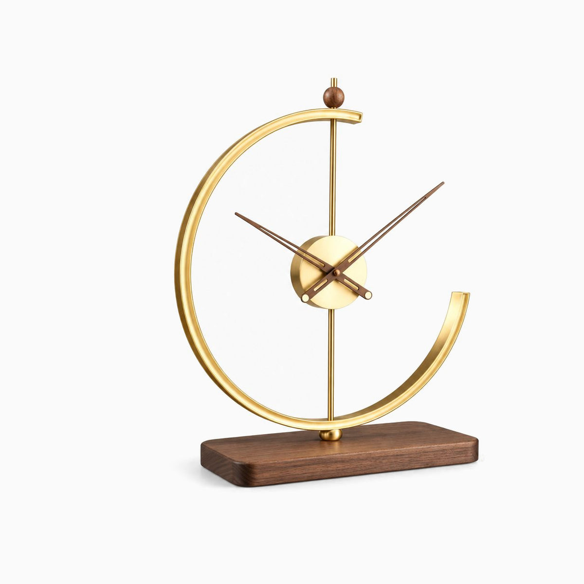 Horloge À Poser Design Dorée 4