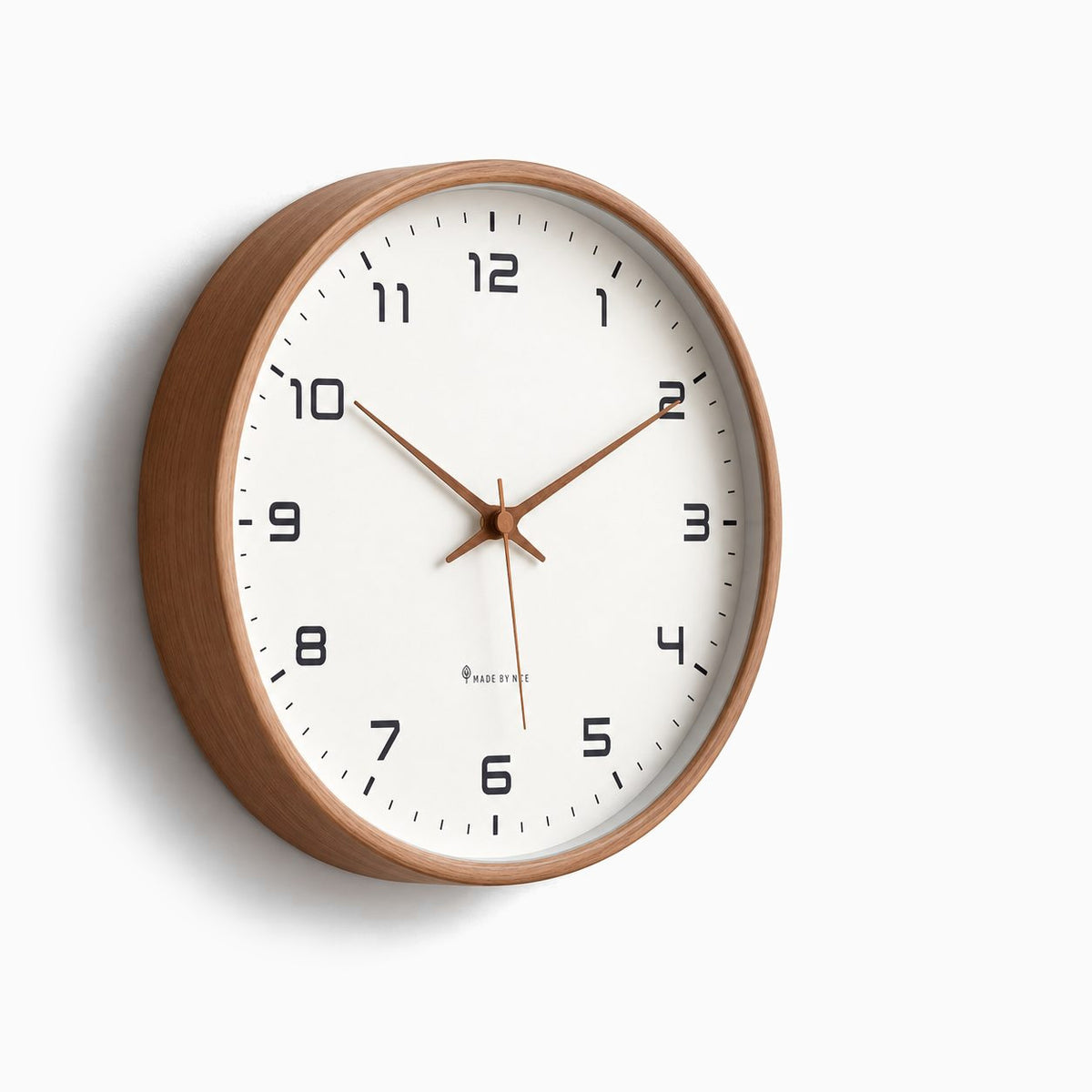 Horloge Murale Bois Scandinave Luxe 4