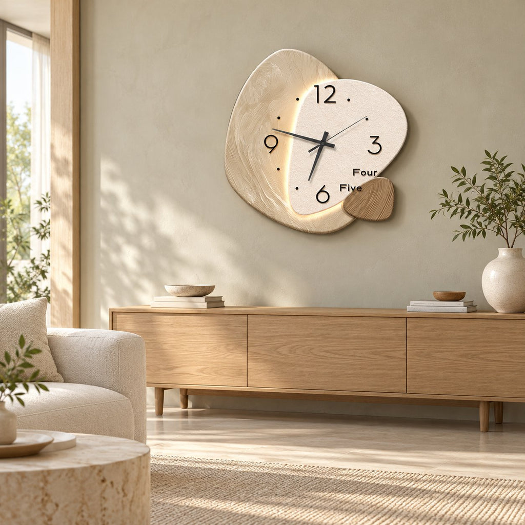Horloge Murale Cuisine Design Silencieuse 2
