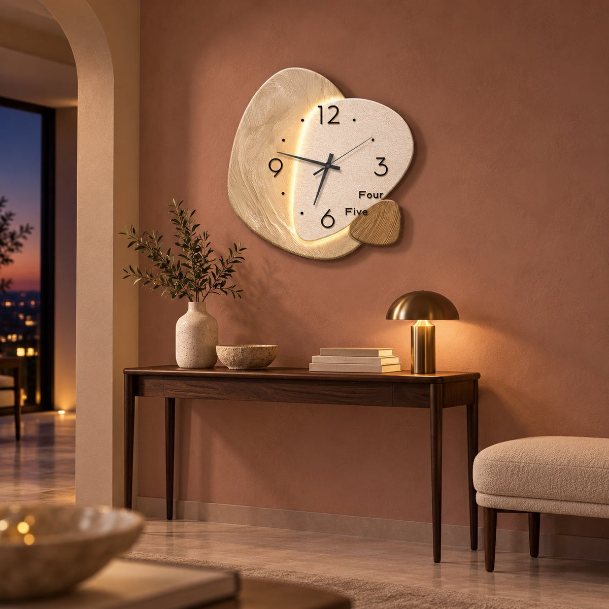 Horloge Murale Cuisine Design Silencieuse 3
