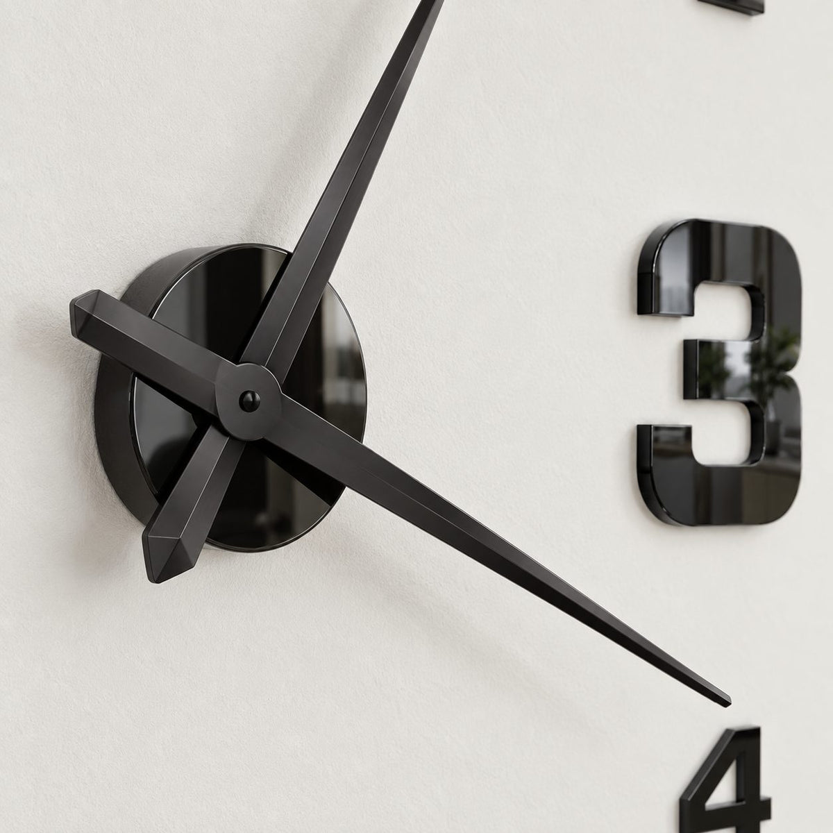 Horloge Murale Géante Miroir 3D 5