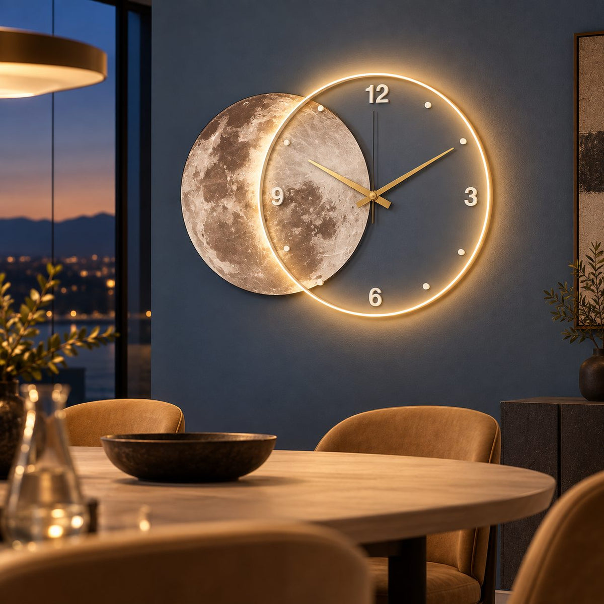 Horloge Murale Moderne Salon 2