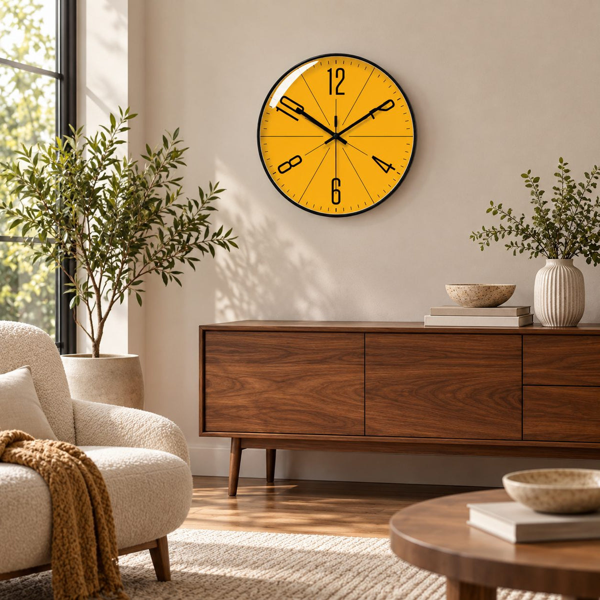 Horloge Murale Moderne Silencieuse 3