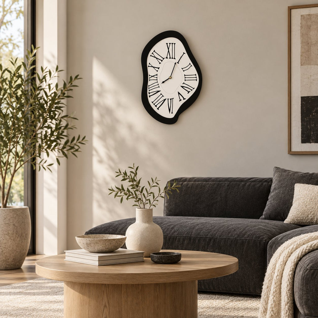 Horloge Murale Scandinave Moderne Silencieuse 2