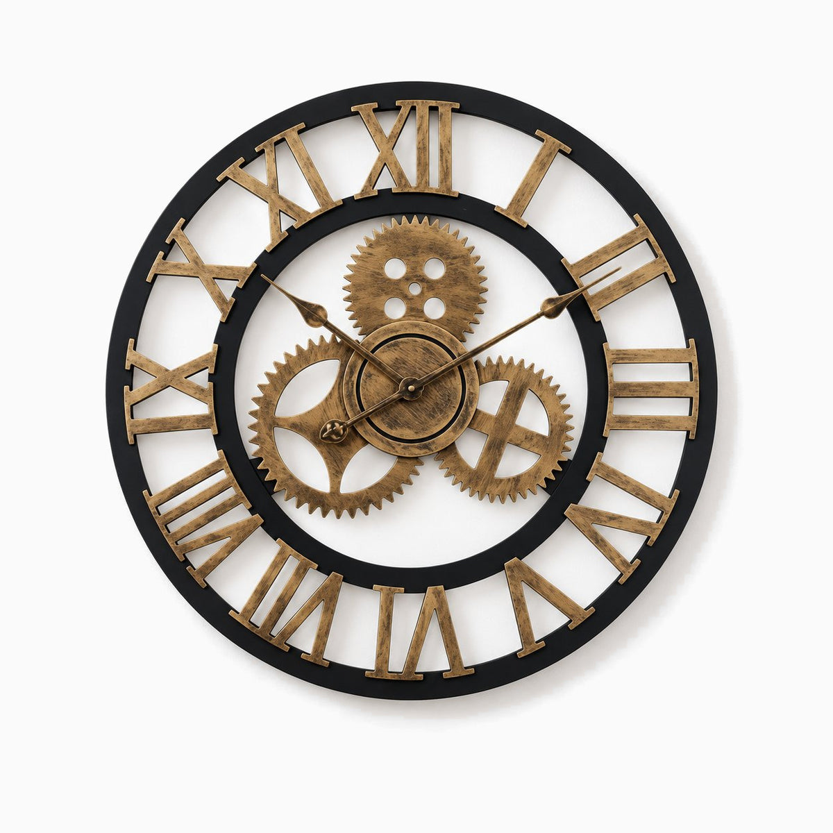 Horloge Murale Vintage Engrenage Silencieuse 1